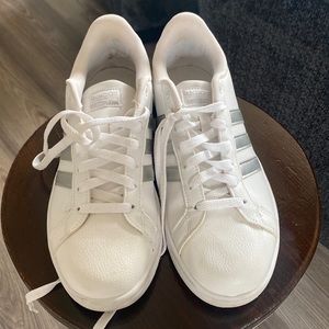 White Adidas Shoes